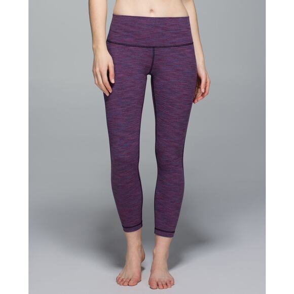Lululemon High Times Pant Size 6 Luon Pink/Purple - Picture 2 of 7